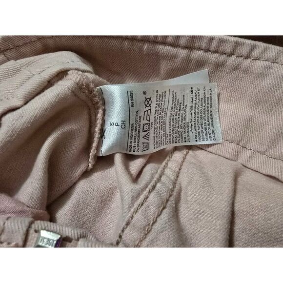 Womens Light Pink Moto Jacket With Silver Zipper Details & Pockets Casual Style - Picture 8 of 9